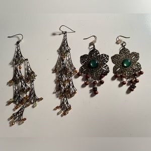 Boho earring bundle - super chic great value